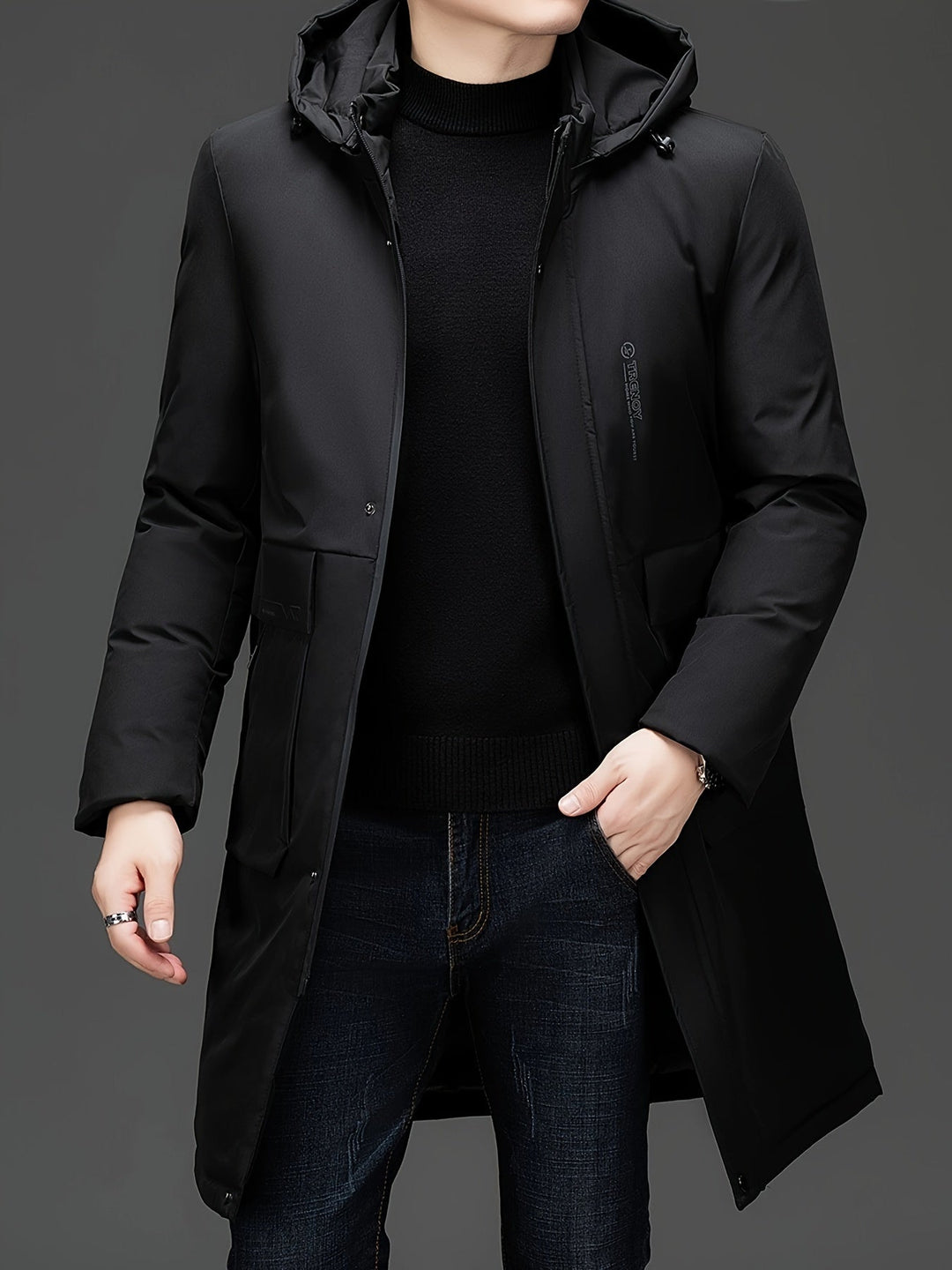 AUSTIN | HOODED ELEGANT COAT