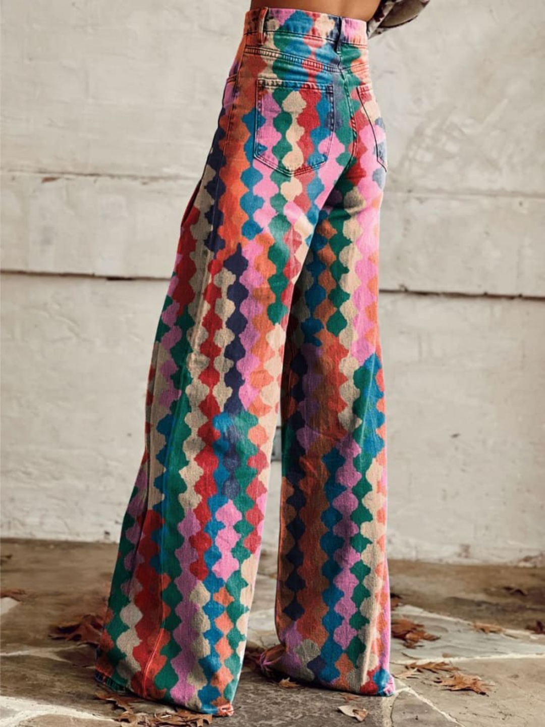 NADINA - BOHO WIDE PANTS