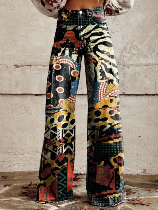 TARSILLA - ART WIDE LEG PANTS