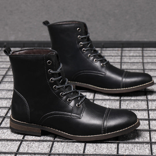 Christian™ - Leather Boots