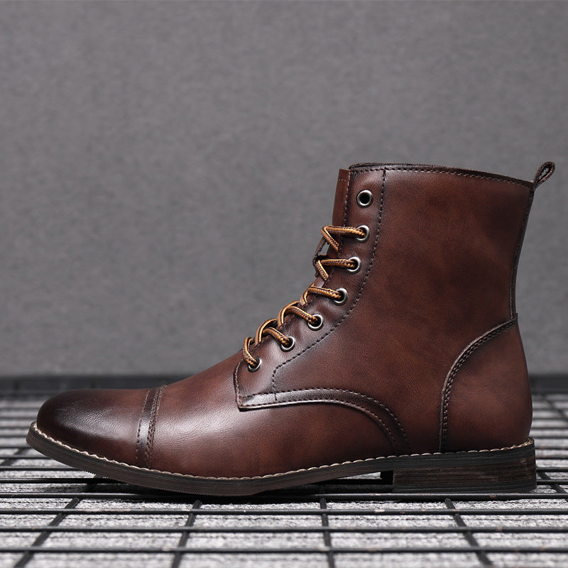 Christian™ - Leather Boots