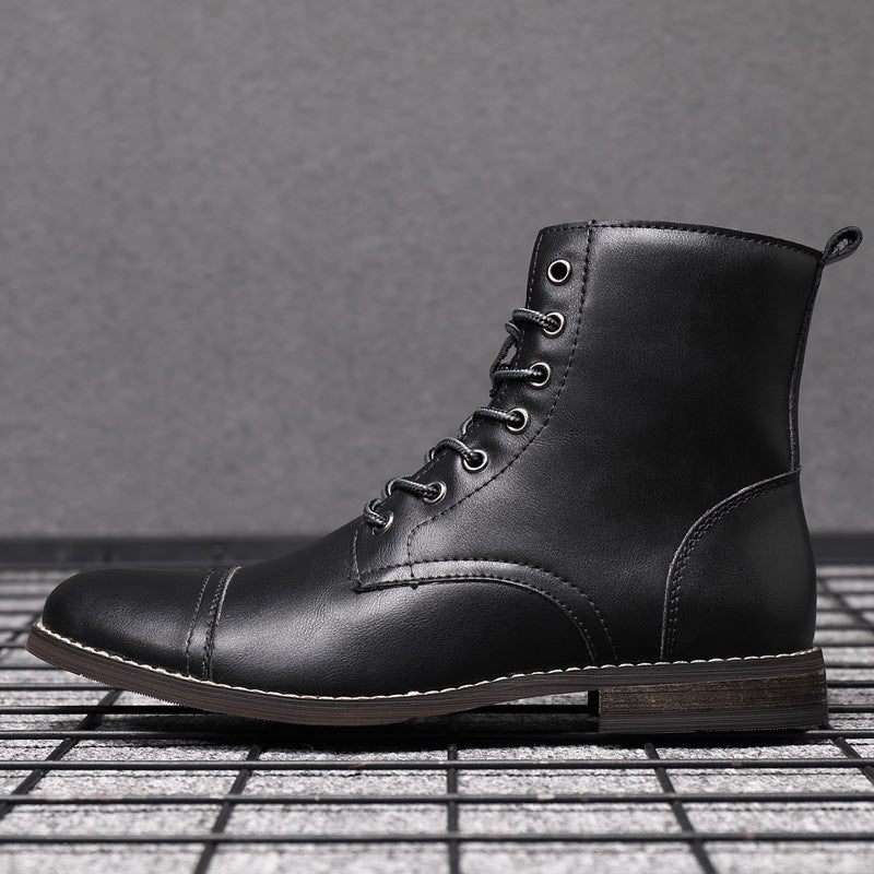 Christian™ - Leather Boots