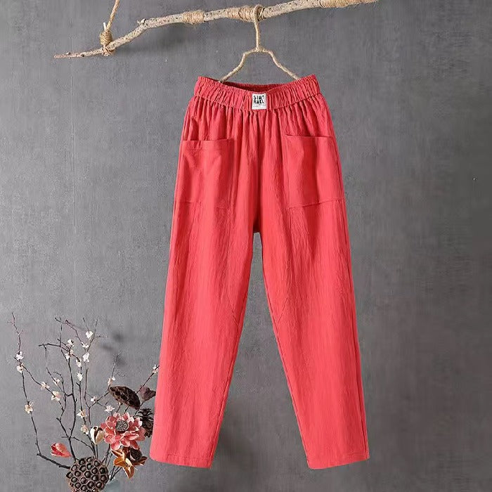 ANDRA | LINEN TROUSER