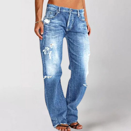 LEILANI | WIDE-LEG DENIM JEANS