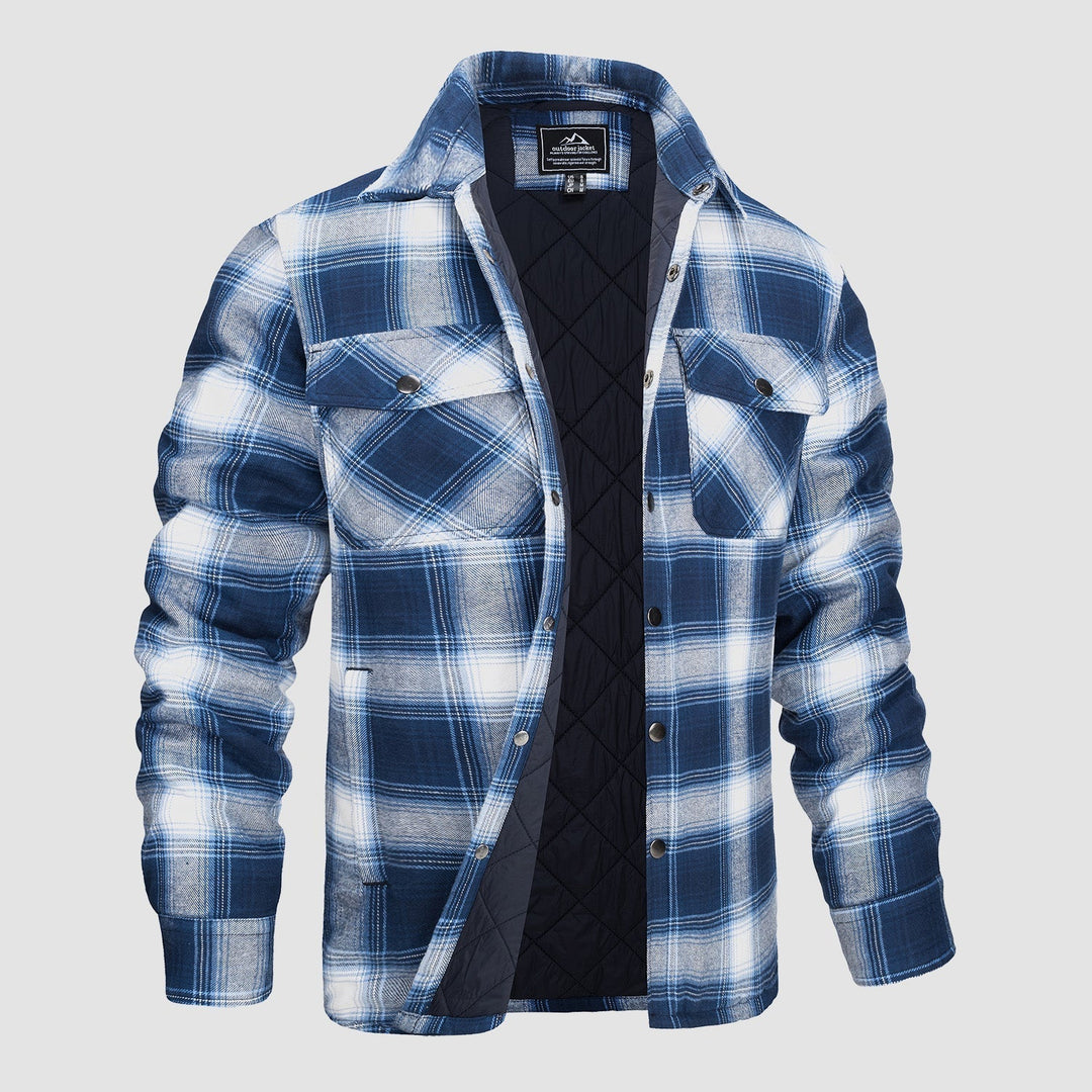 SHELDON | CHECKED BOMBER JACKET