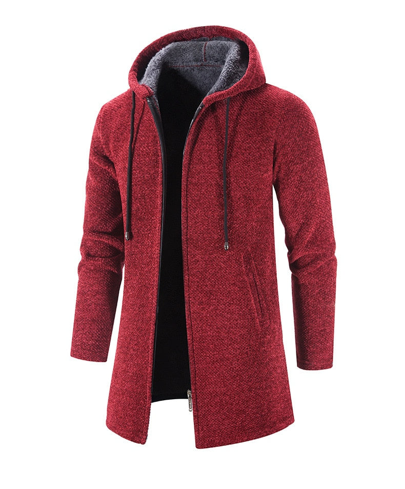 GEOFFREY | COZY HOODED COAT