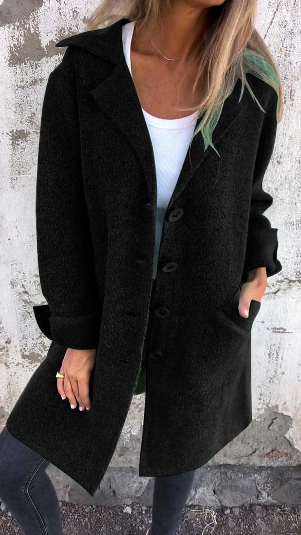 Baylea - Single-Breasted Casual Coat