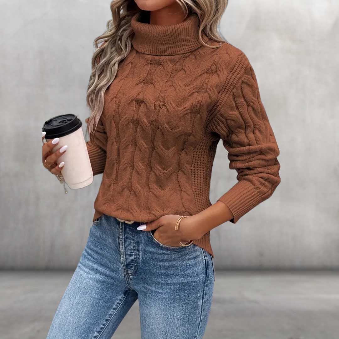 CLARA | ELEGANT TURTLENECK SWEATER