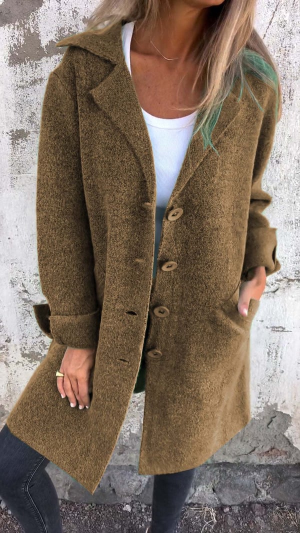 Baylea - Single-Breasted Casual Coat