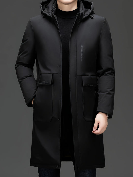 AUSTIN | HOODED ELEGANT COAT