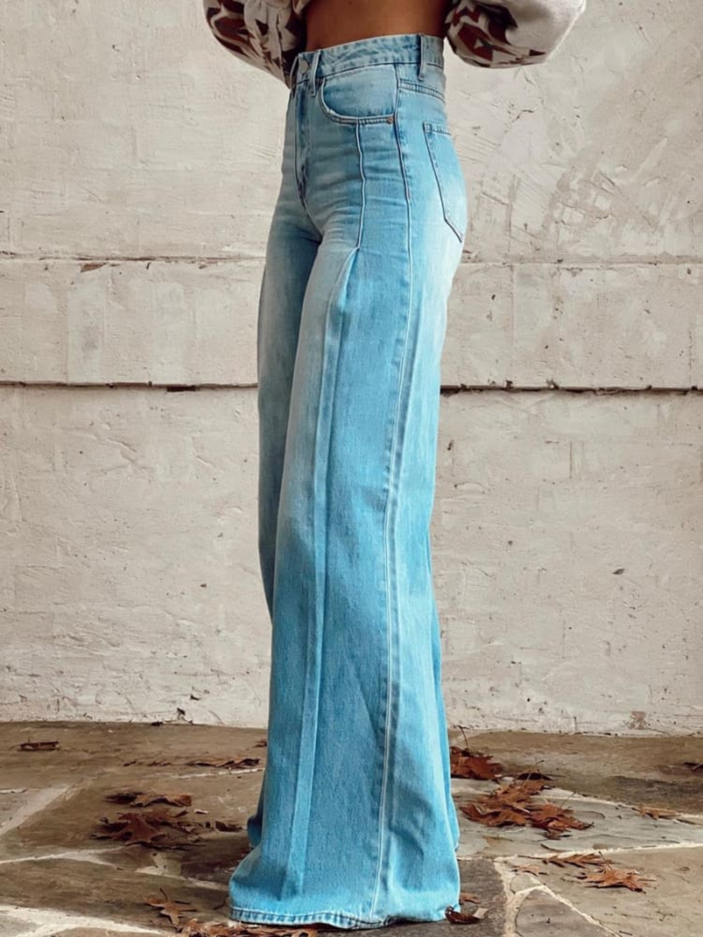 DOROTEA - CLASSIC WIDE-LEG PANTS