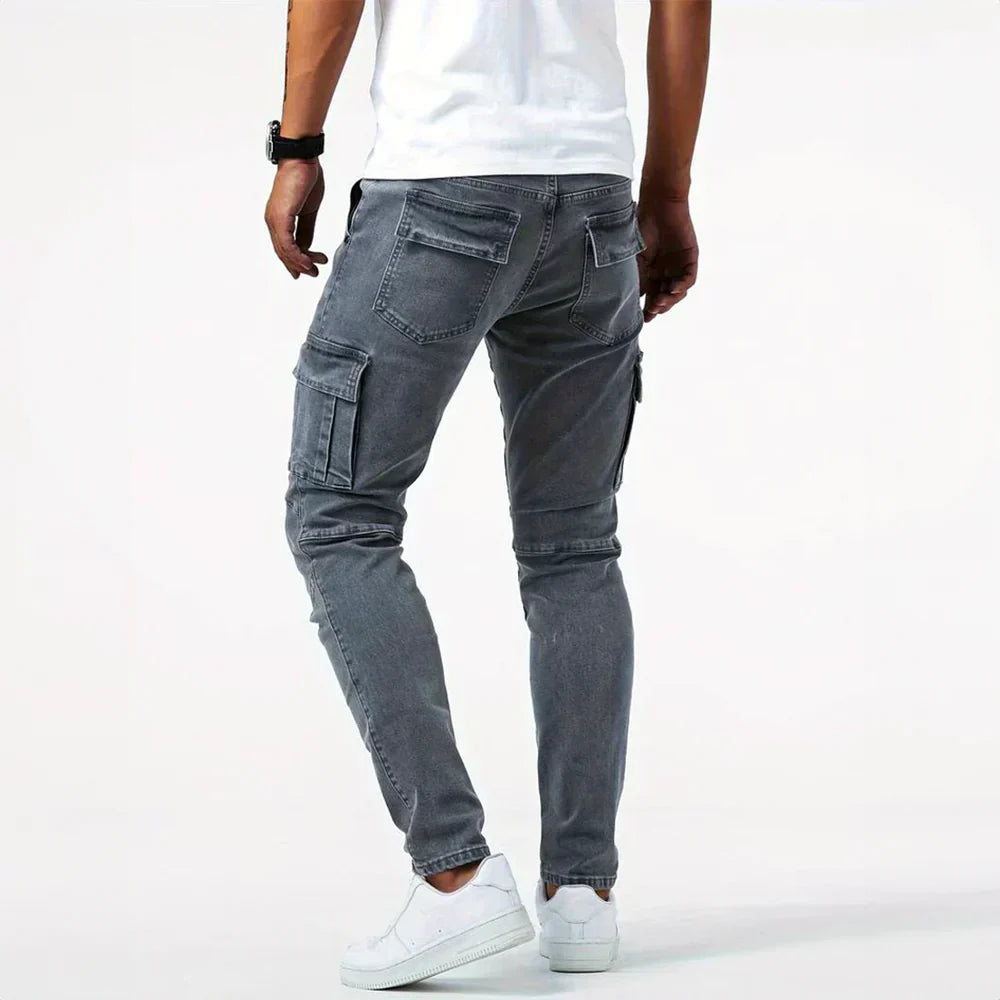 ANDREW | STYLISH CARGO JEANS