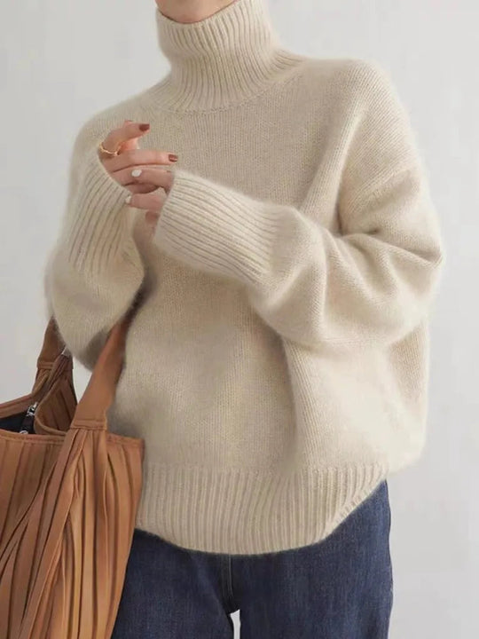 LENA | SOFT TURTLENECK SWEATER