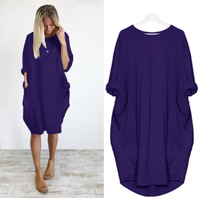 Noemi™ | Effortless Comfort & Chic Loose-Fit Dress