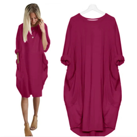 Noemi™ | Effortless Comfort & Chic Loose-Fit Dress