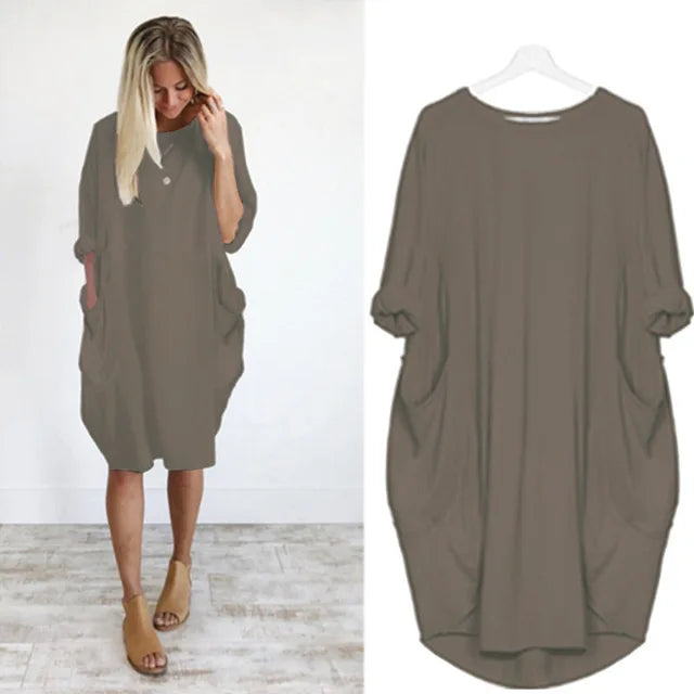 Noemi™ | Effortless Comfort & Chic Loose-Fit Dress