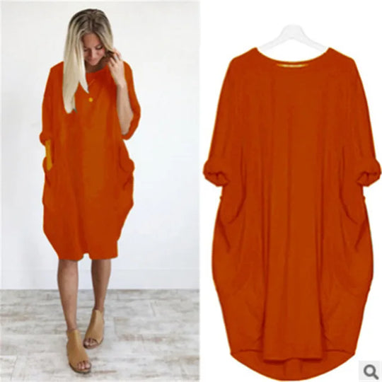 Noemi™ | Effortless Comfort & Chic Loose-Fit Dress