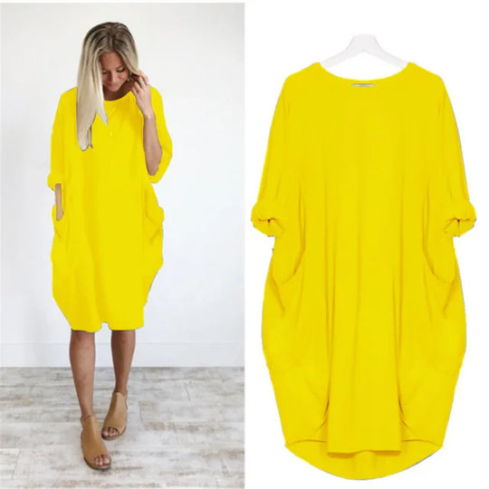 Noemi™ | Effortless Comfort & Chic Loose-Fit Dress