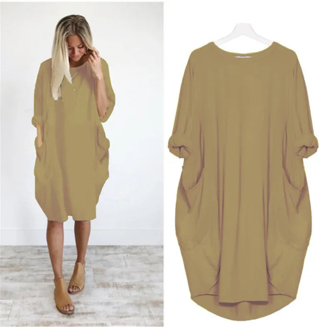 Noemi™ | Effortless Comfort & Chic Loose-Fit Dress