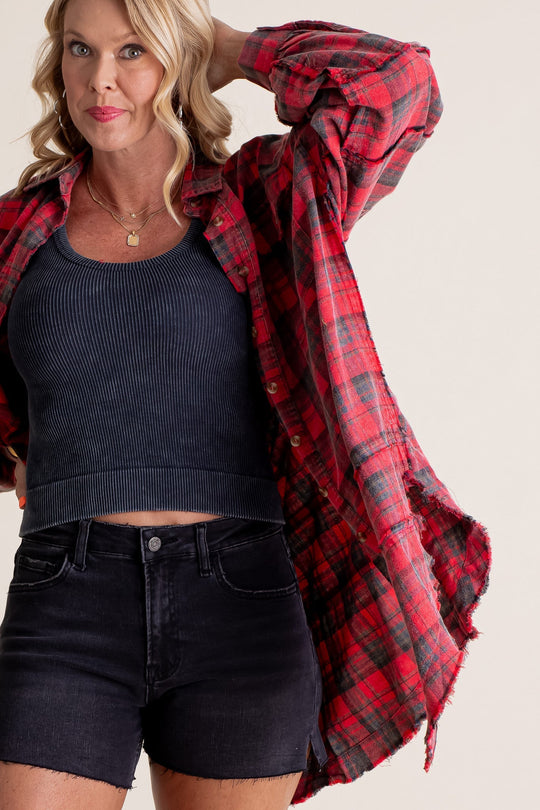 Rosie™ | Flannel Shirt