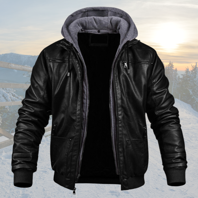 MORGAN | LUXE LEATHER WINTER JACKET