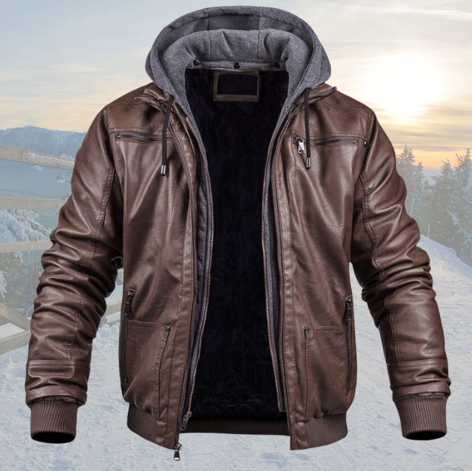 MORGAN | LUXE LEATHER WINTER JACKET