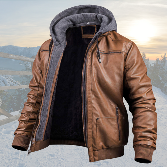 MORGAN | LUXE LEATHER WINTER JACKET