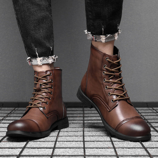 Christian™ - Leather Boots