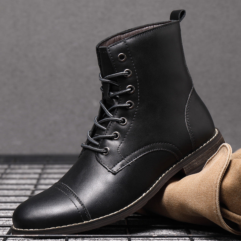 Christian™ - Leather Boots