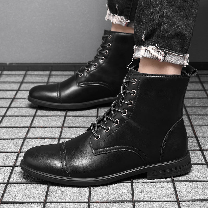 Christian™ - Leather Boots