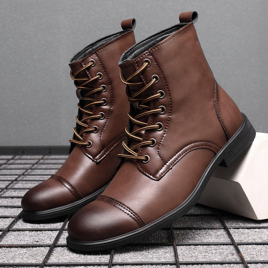 Christian™ - Leather Boots