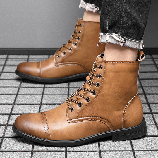 Christian™ - Leather Boots