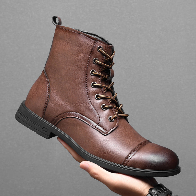 Christian™ - Leather Boots