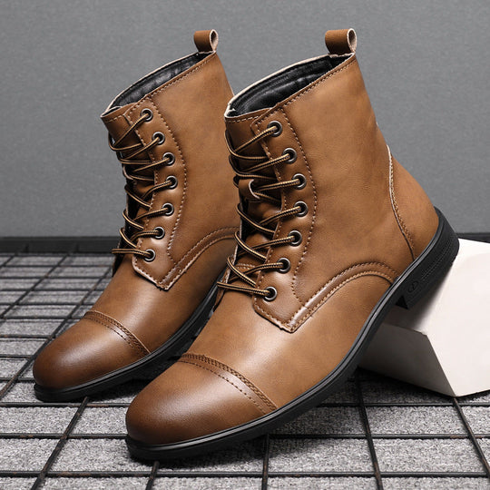 Christian™ - Leather Boots