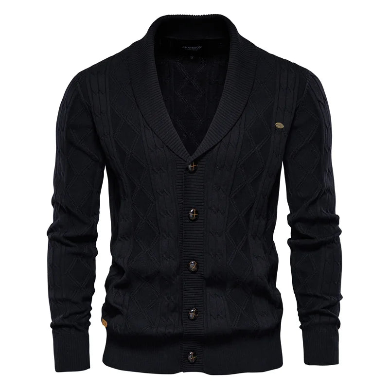 Prospora™ | Men's Cardigan with Buttons