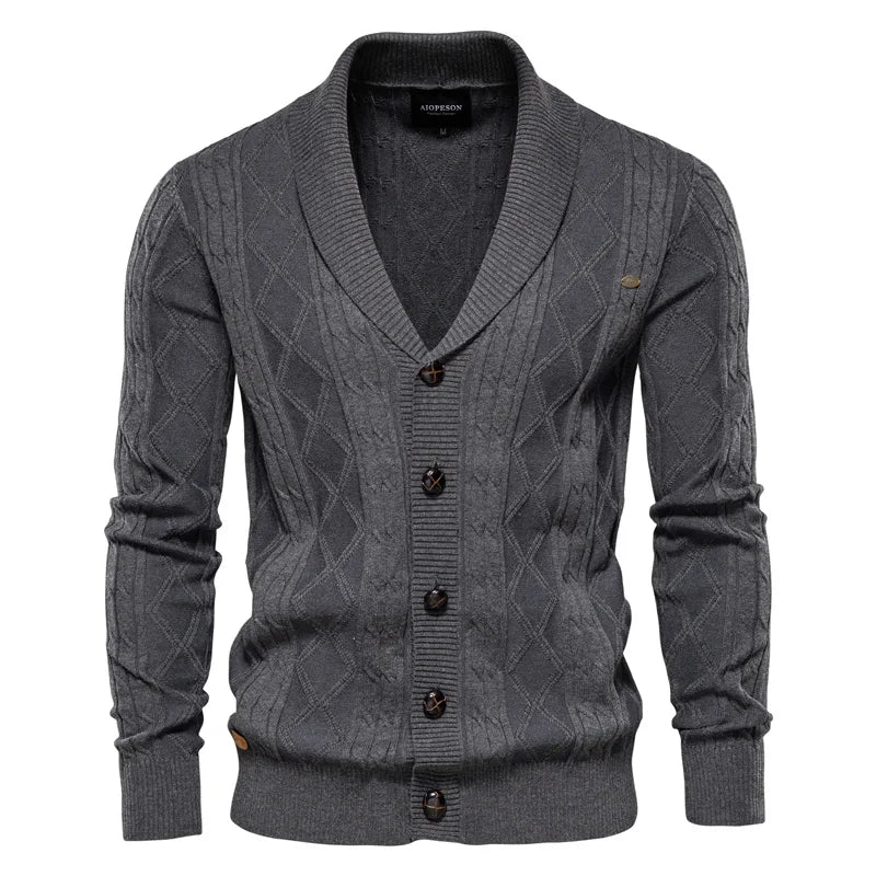 Prospora™ | Men's Cardigan with Buttons