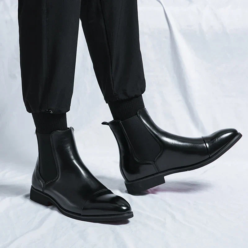 Roger™ | Leather Chelsea Boots