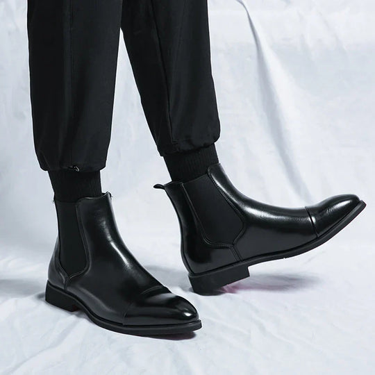 Roger™ | Leather Chelsea Boots