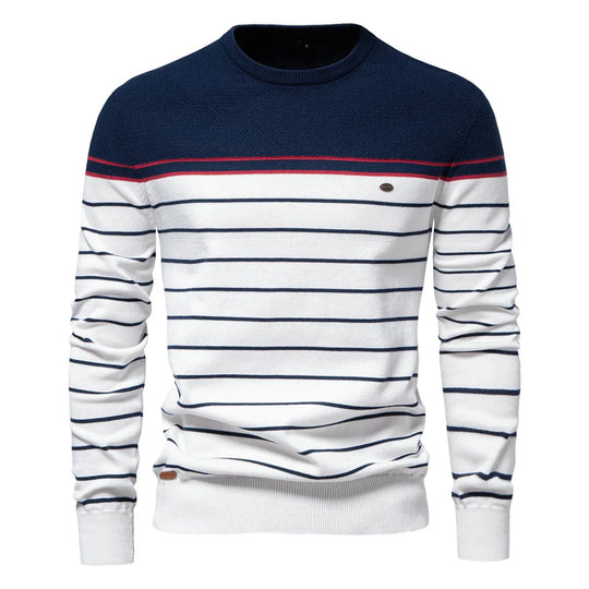 Prospora™ | Men's Sweater with Striped Design