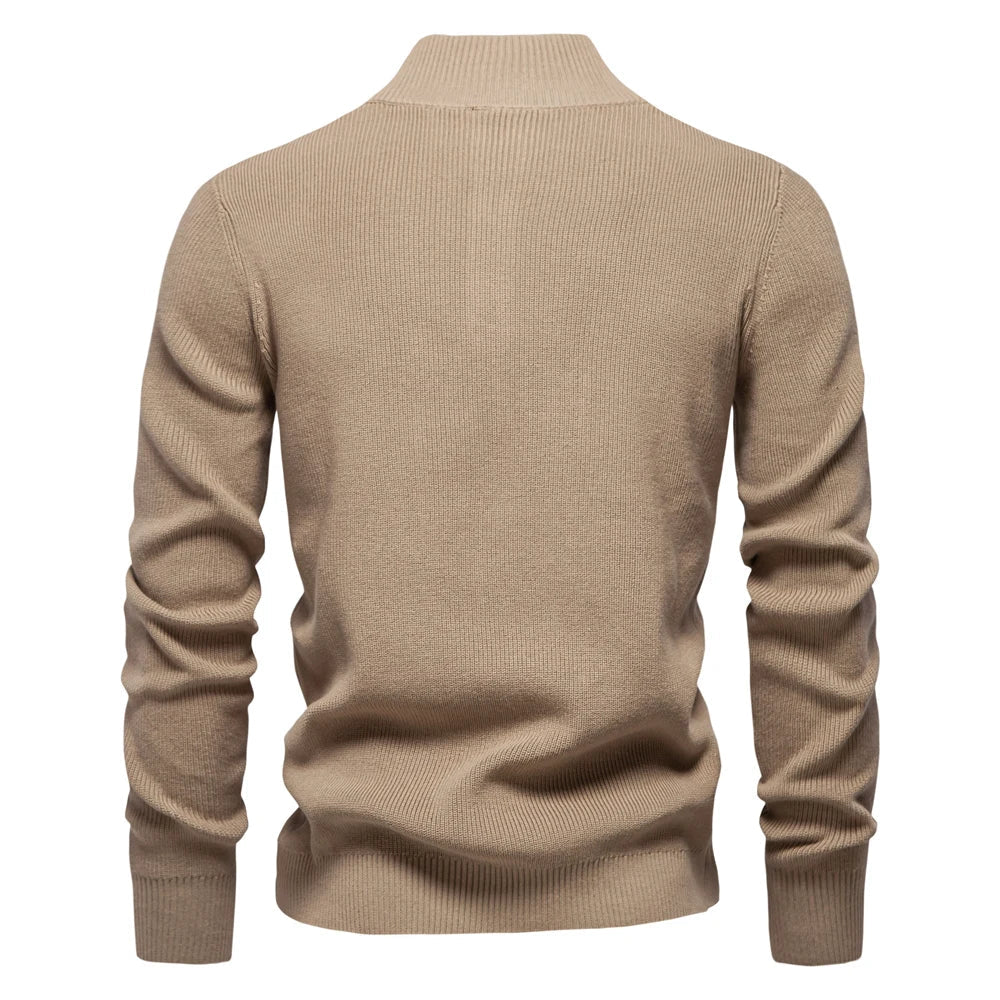 Prospora™ | Men's Sweater with Button Design