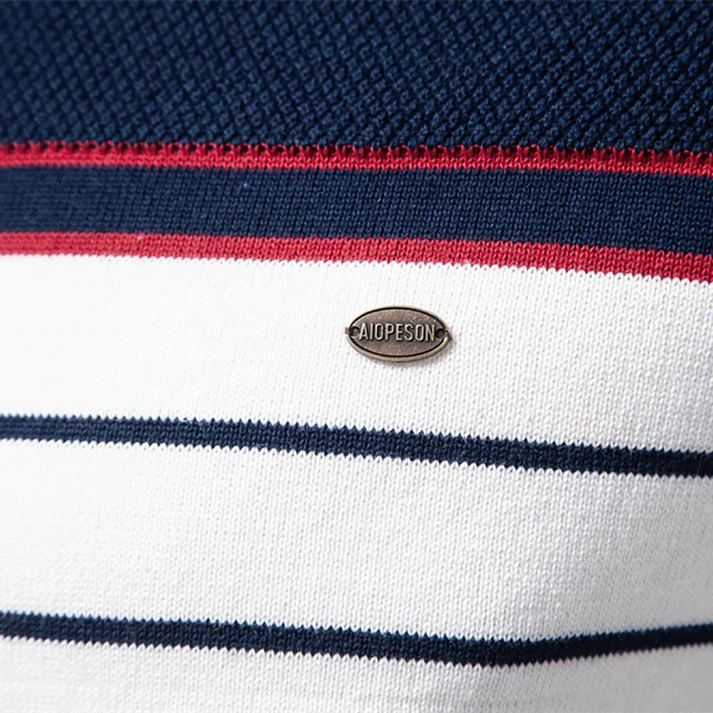 Prospora™ | Men's Sweater with Striped Design