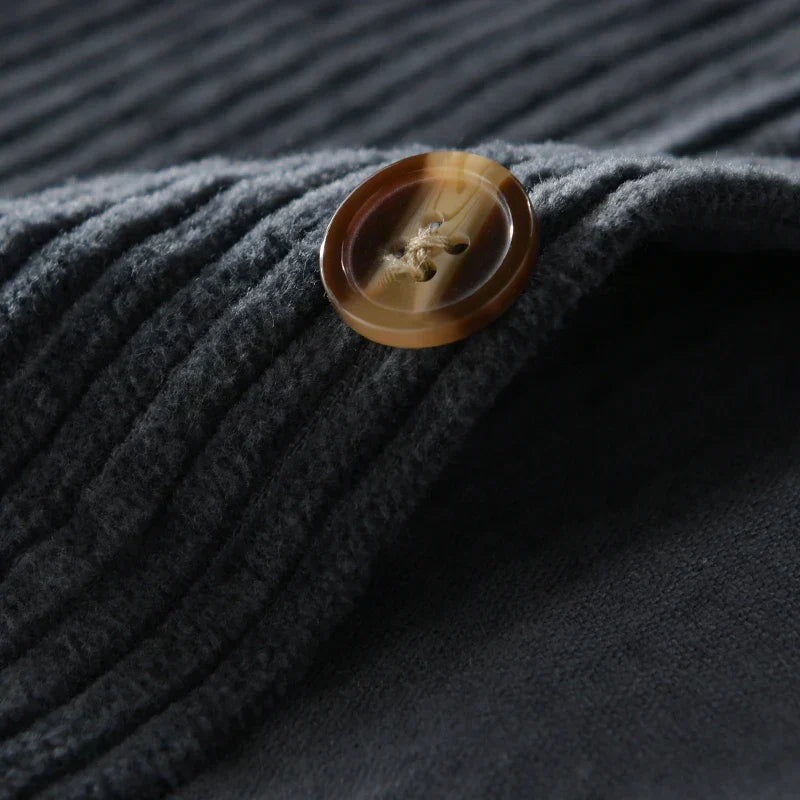 Matthew™ | Timeless Cotton Corduroy Button-Up Shirt