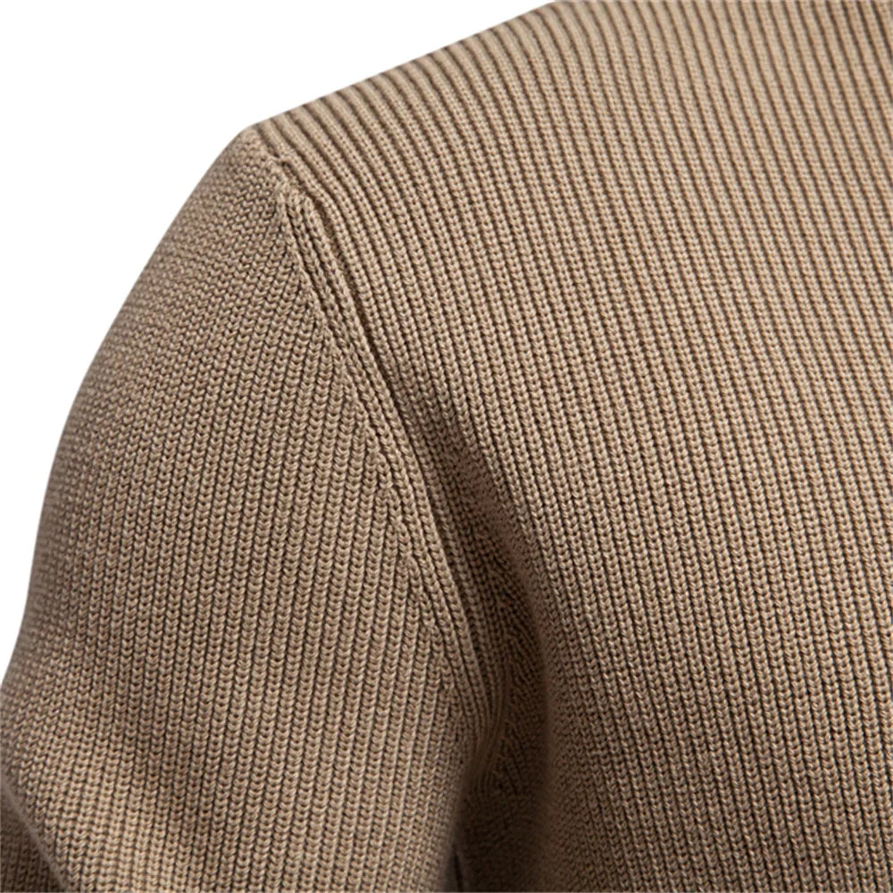 Prospora™ | Men's Sweater with Button Design