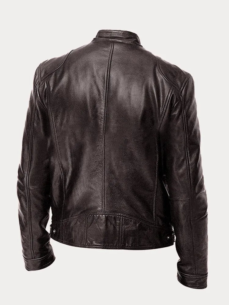 HECTOR | Classic Leather Jacket