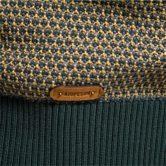 Prospora™ | Men's Sweater with Diamond Pattern