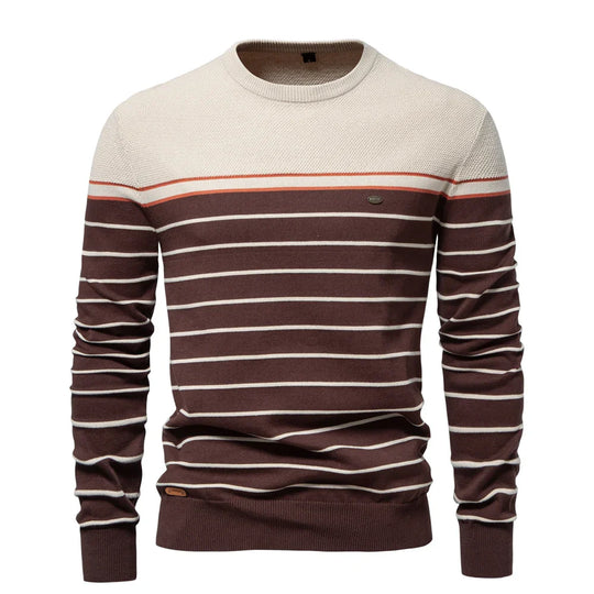 Prospora™ | Men's Sweater with Striped Design