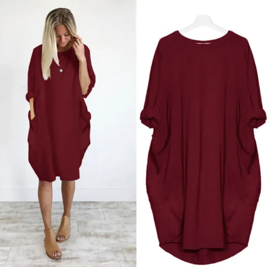 Noemi™ | Effortless Comfort & Chic Loose-Fit Dress