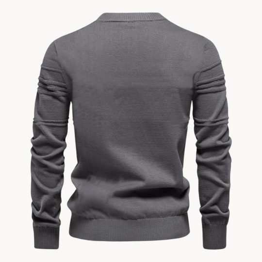 Prospora™ | Men's Sweater with Diamond Pattern