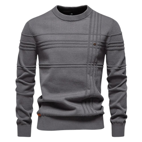 Prospora™ | Men's Sweater with Diamond Pattern