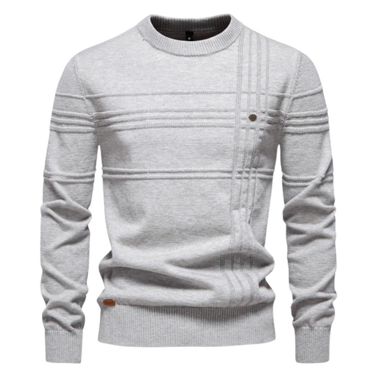 Prospora™ | Men's Sweater with Diamond Pattern